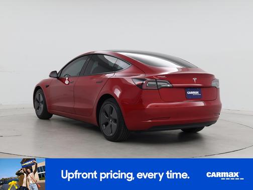 Red 2023 Tesla Model 3