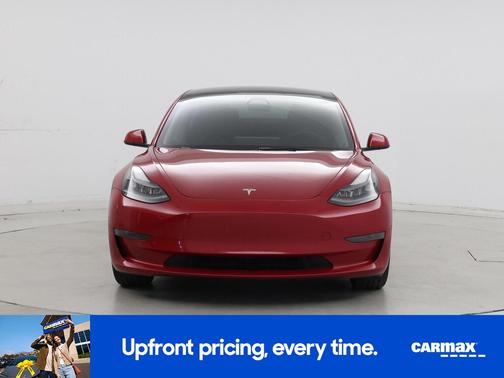 Red 2023 Tesla Model 3