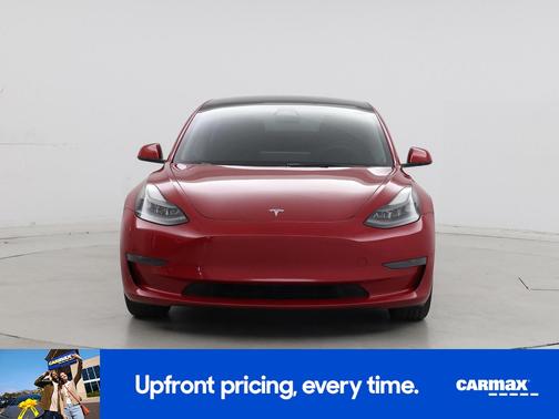 Red 2023 Tesla Model 3