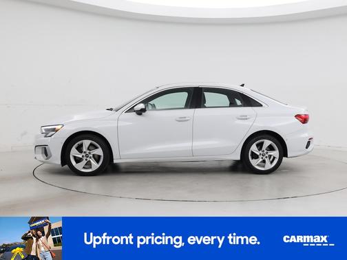 White 2023 Audi A3 Premium