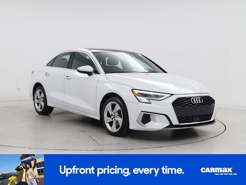 White 2023 Audi A3 Premium
