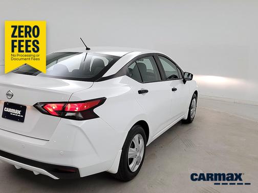 White 2022 Nissan Versa S