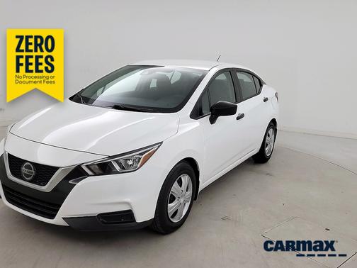 White 2022 Nissan Versa S