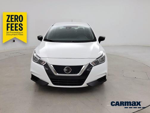 White 2022 Nissan Versa S