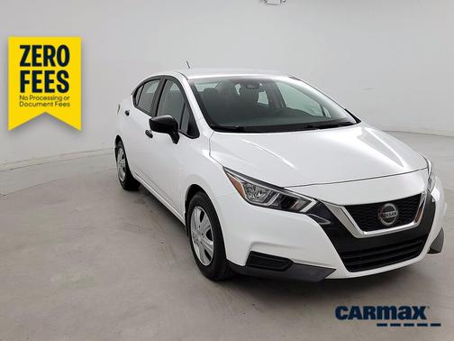 White 2022 Nissan Versa S