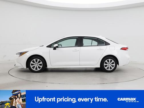 White 2022 Toyota Corolla LE