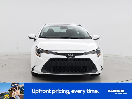 White 2022 Toyota Corolla LE