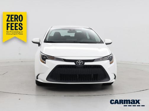 White 2022 Toyota Corolla LE