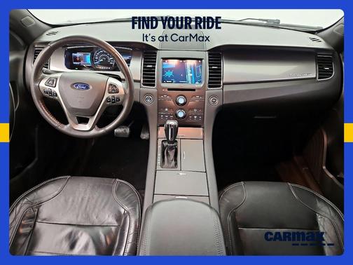 Black 2017 Ford Taurus SEL
