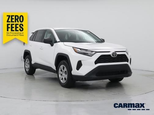 White 2023 Toyota RAV4 LE
