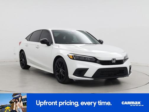 White 2023 Honda Civic Sport