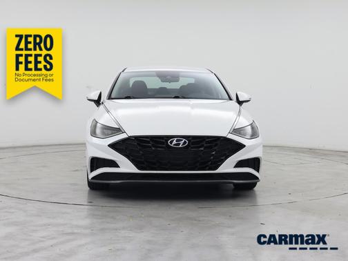 White 2020 Hyundai SONATA SEL