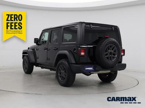 Black 2025 Jeep Wrangler Sport S