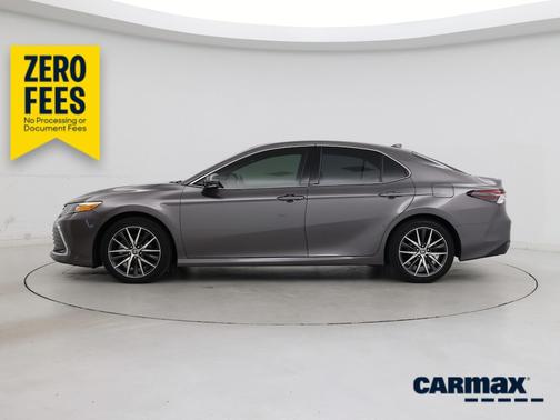 Gray 2024 Toyota Camry Hybrid XLE