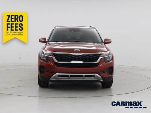 Orange 2021 Kia Seltos S