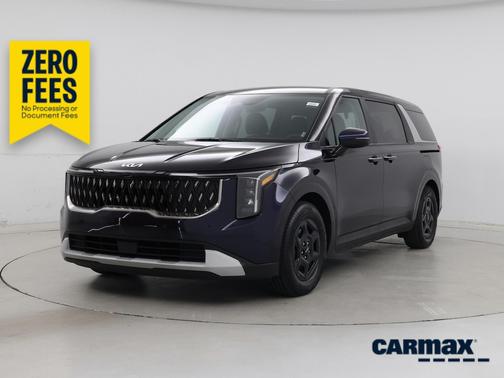 Blue 2025 Kia Carnival LXS