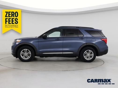 Blue 2020 Ford Explorer XLT