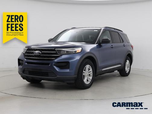 Blue 2020 Ford Explorer XLT
