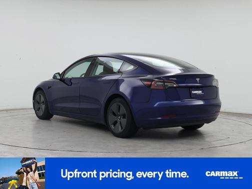 Blue 2022 Tesla Model 3