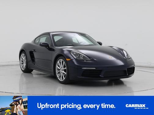Blue 2021 Porsche 718 Cayman