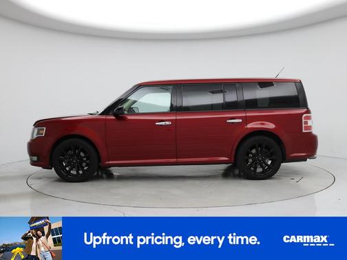 Red 2016 Ford Flex SEL