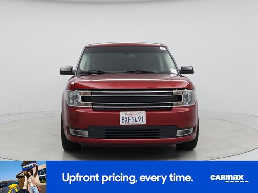 Red 2016 Ford Flex SEL