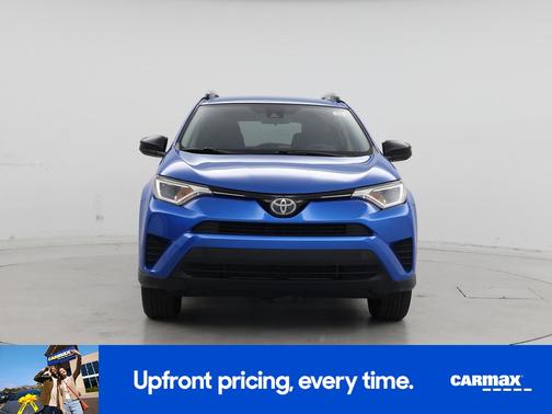 Blue 2017 Toyota RAV4 LE