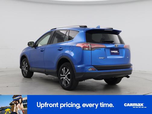 Blue 2017 Toyota RAV4 LE