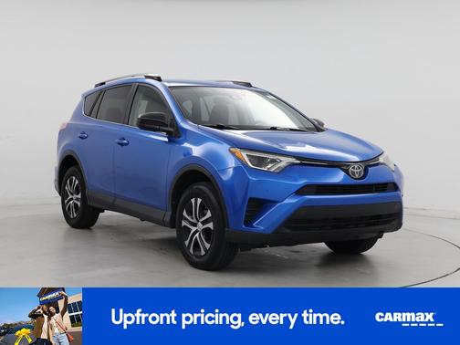 Blue 2017 Toyota RAV4 LE