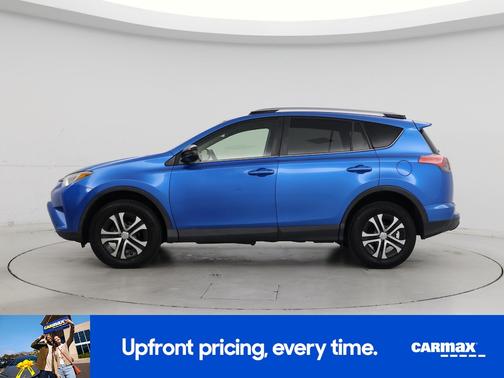 Blue 2017 Toyota RAV4 LE