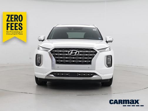 White 2020 Hyundai PALISADE Limited
