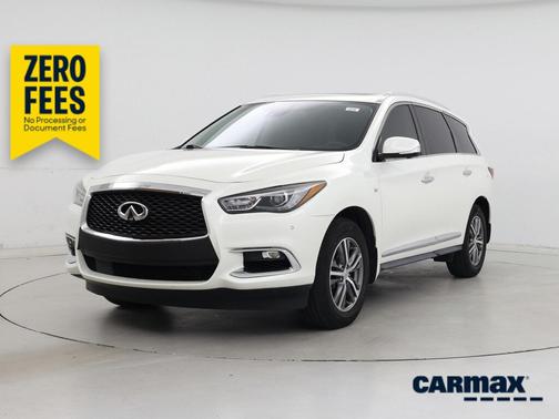 White 2020 INFINITI QX60 Luxe
