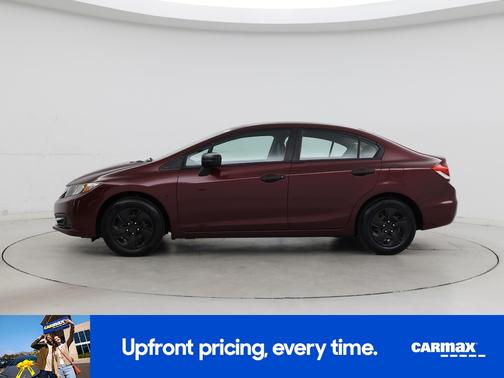 Burgundy 2014 Honda Civic LX