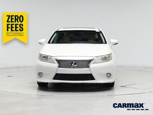 White 2014 Lexus ES 350