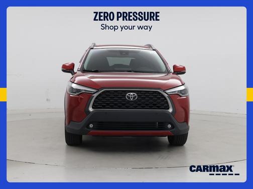 Red 2022 Toyota Corolla Cross XLE