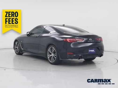 Black 2017 INFINITI Q60 Premium