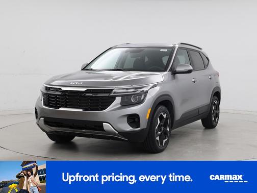 Gray 2025 Kia Seltos S