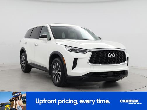 White 2024 INFINITI QX60 Pure