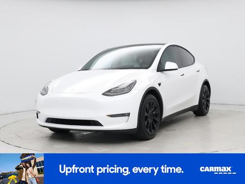 White 2021 Tesla Model Y Long Range
