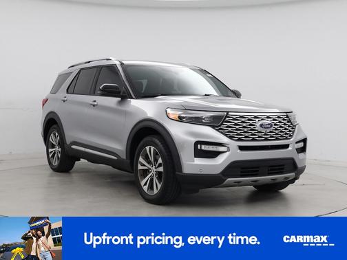 Silver 2020 Ford Explorer Platinum