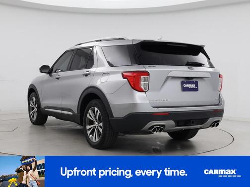 Silver 2020 Ford Explorer Platinum