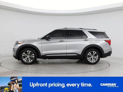 Silver 2020 Ford Explorer Platinum