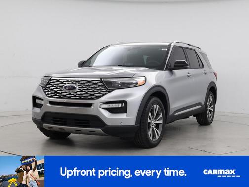 Silver 2020 Ford Explorer Platinum
