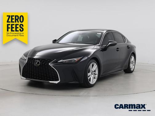 Black 2023 Lexus IS 300