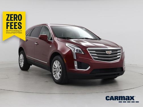 Red 2017 Cadillac XT5