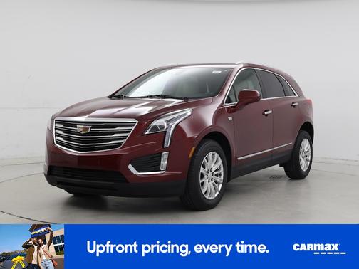 Red 2017 Cadillac XT5