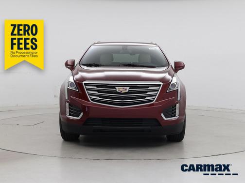 Red 2017 Cadillac XT5
