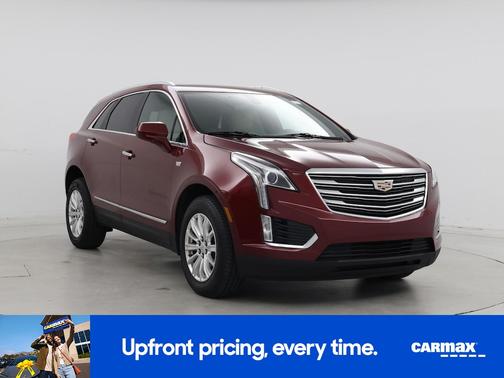 Red 2017 Cadillac XT5