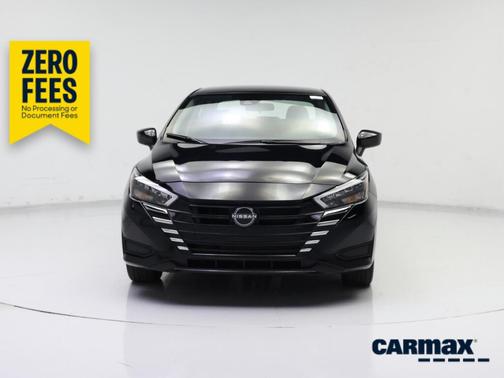 Black 2025 Nissan Versa SV