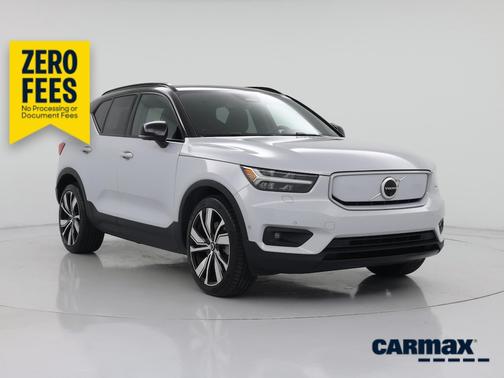 Gray 2022 Volvo XC40 Recharge Pure Electric P8 Twin Plus